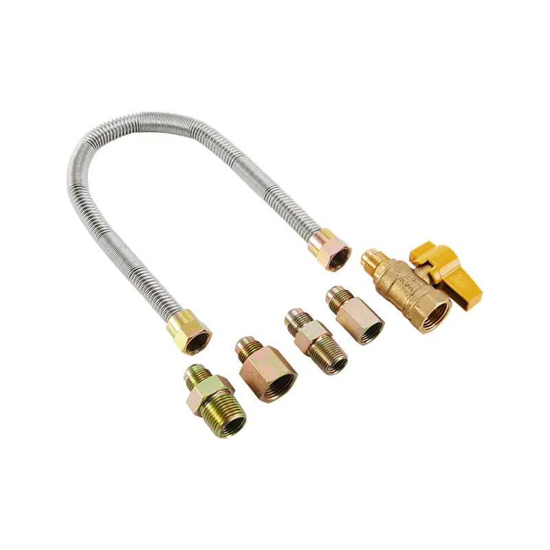 Đầu nối khí không có còi bằng thép không gỉ DN20